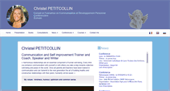 Desktop Screenshot of christelpetitcollin.com